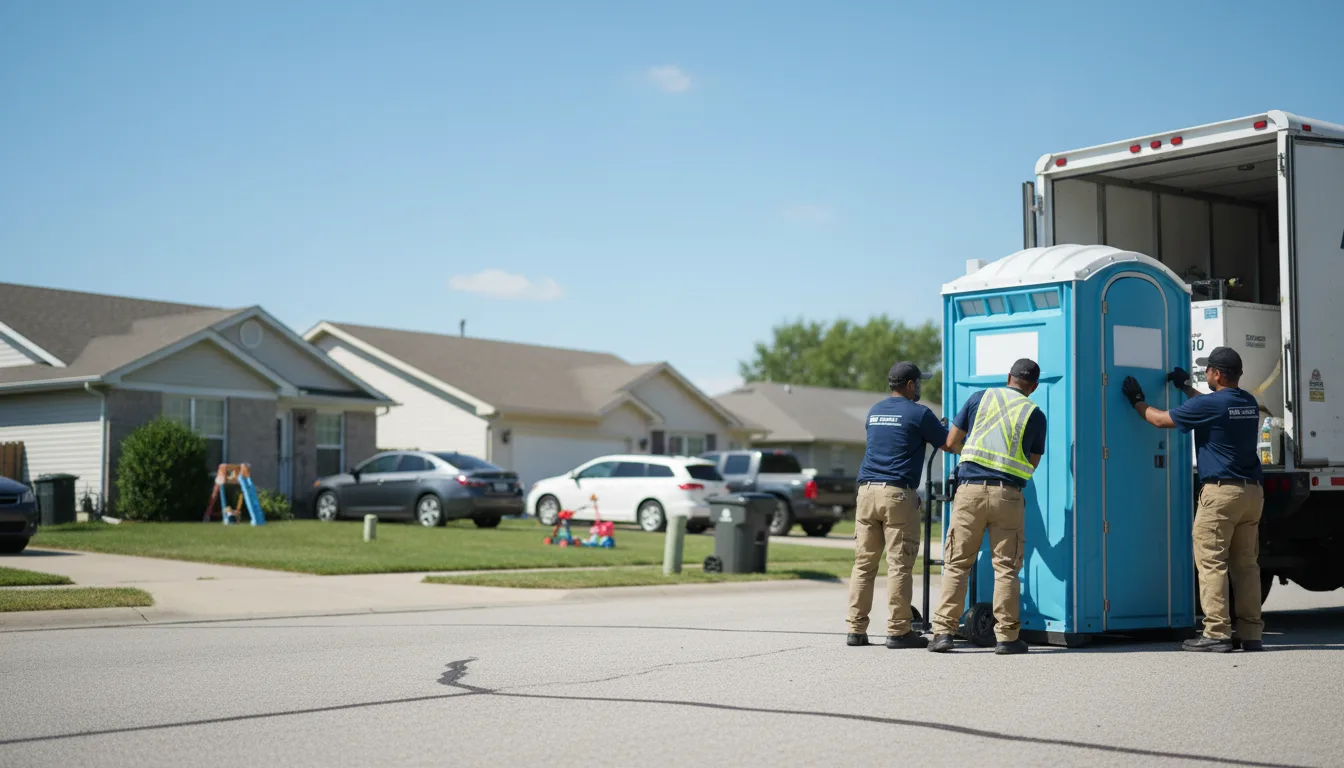 Standard Porta Potty Rentals in Lansing, NC near me